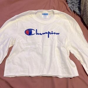 Champion Cropped Long Sleeve top